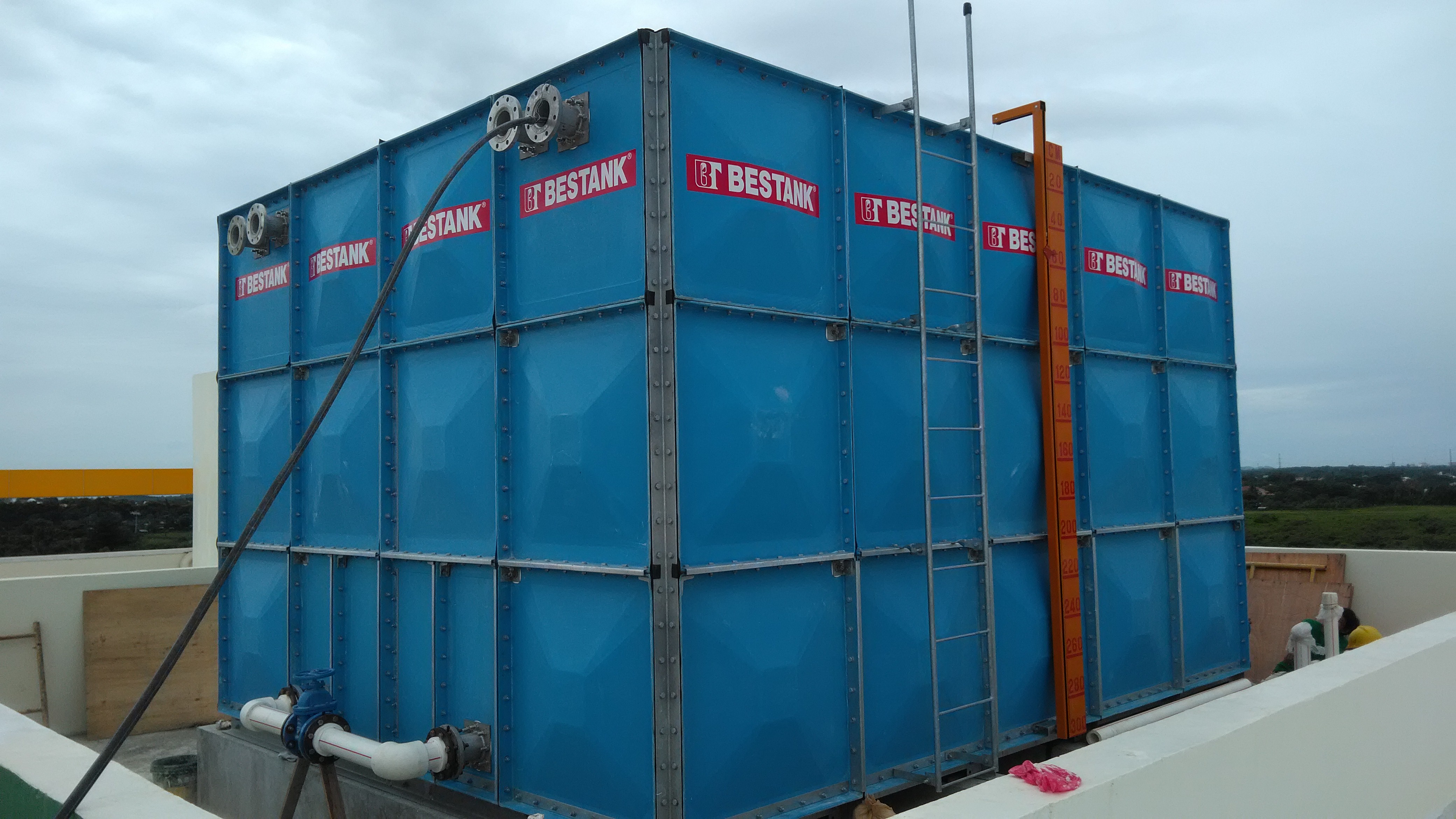 FRP Modular Tank Metro Iloilo Hospital And Medical Center Inc. Bestank