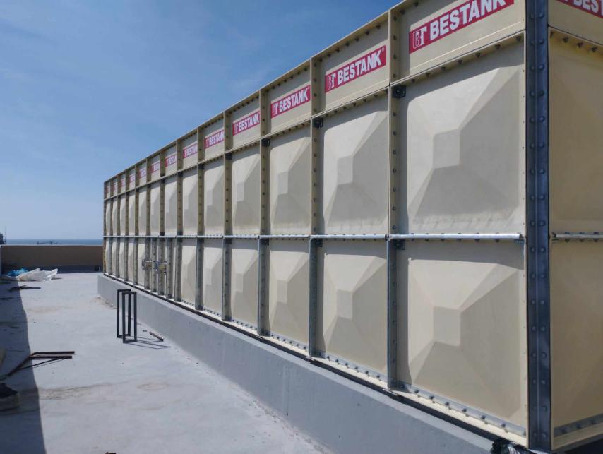 Bestank FRP Modular Storage Tank installed at URC, Quezon