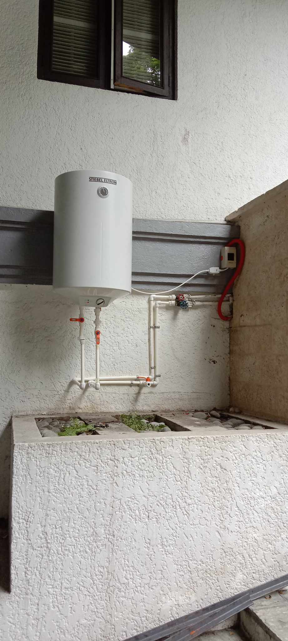 Stiebel Eltron EVS 80 Storage Water Heater installation at Forbes Park, Makati City.