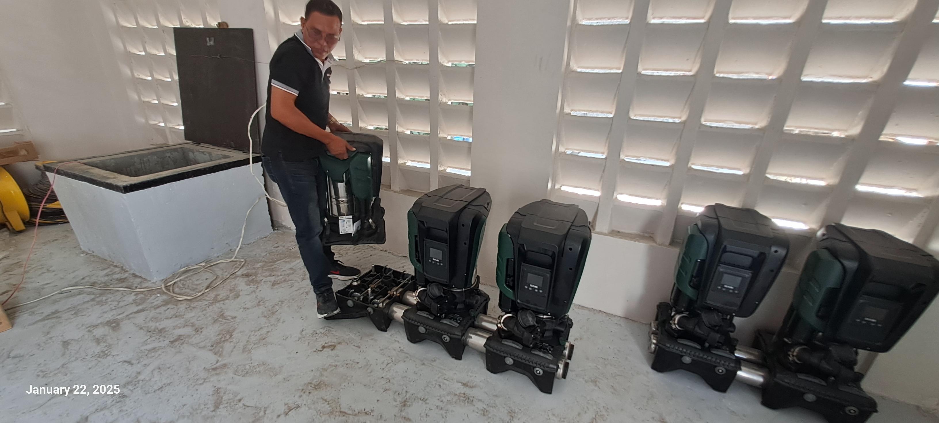 5units of DAB Esybox Max project at newly constructed building in Iloilo City