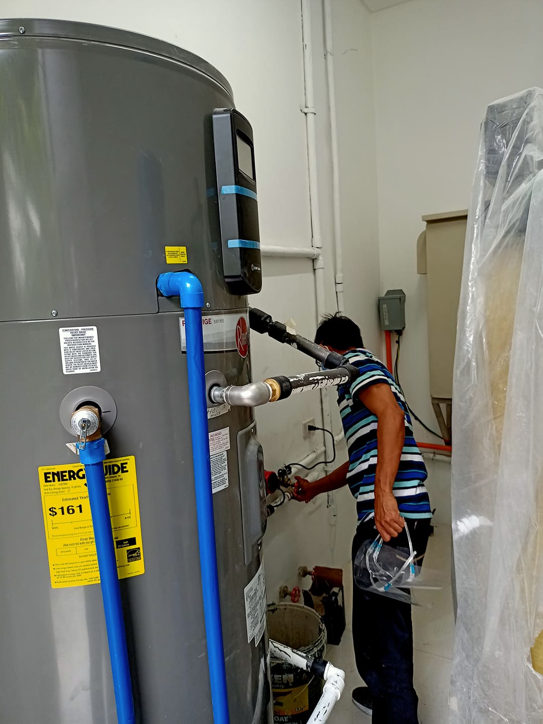 Rheem Hybrid Heat Pump Installation at Makati City!