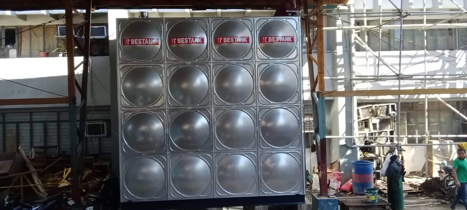 TB: Bestank Stainless Steel Modular Tank Installed at the Department of Justice, Davao City