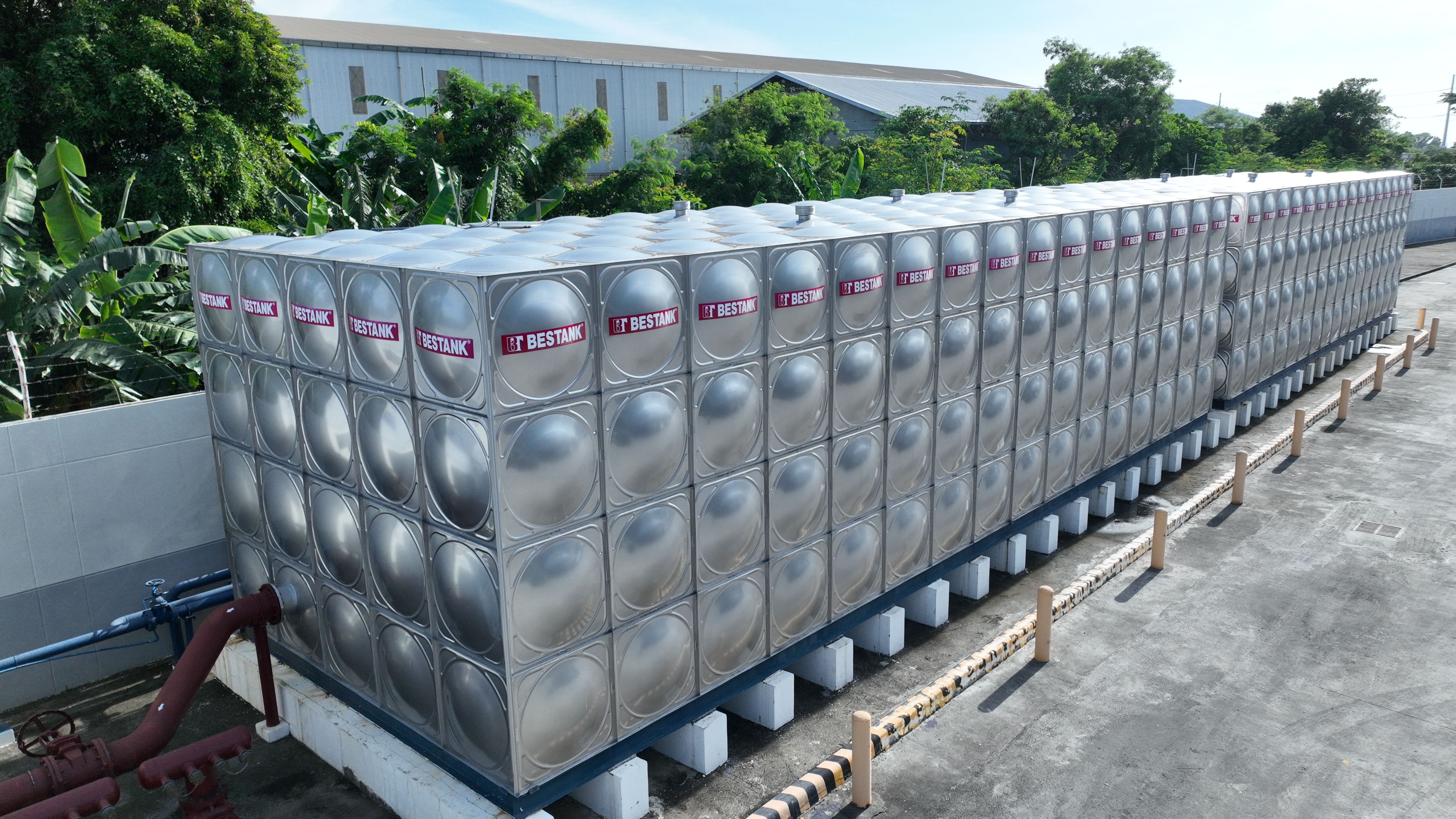 Bestank Modular Tank @ First B Realty, Canlubang Laguna