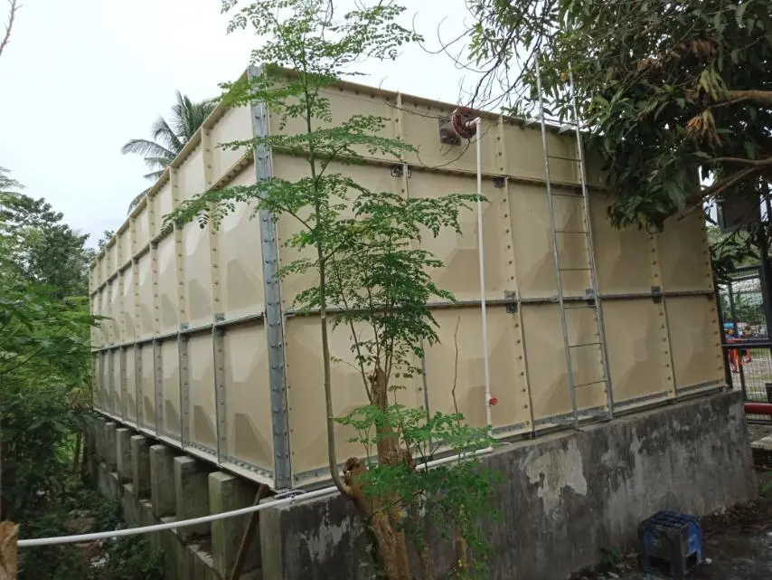 Bestank FRP Modular Storage Tank installed at Soda Plant – Iligan
