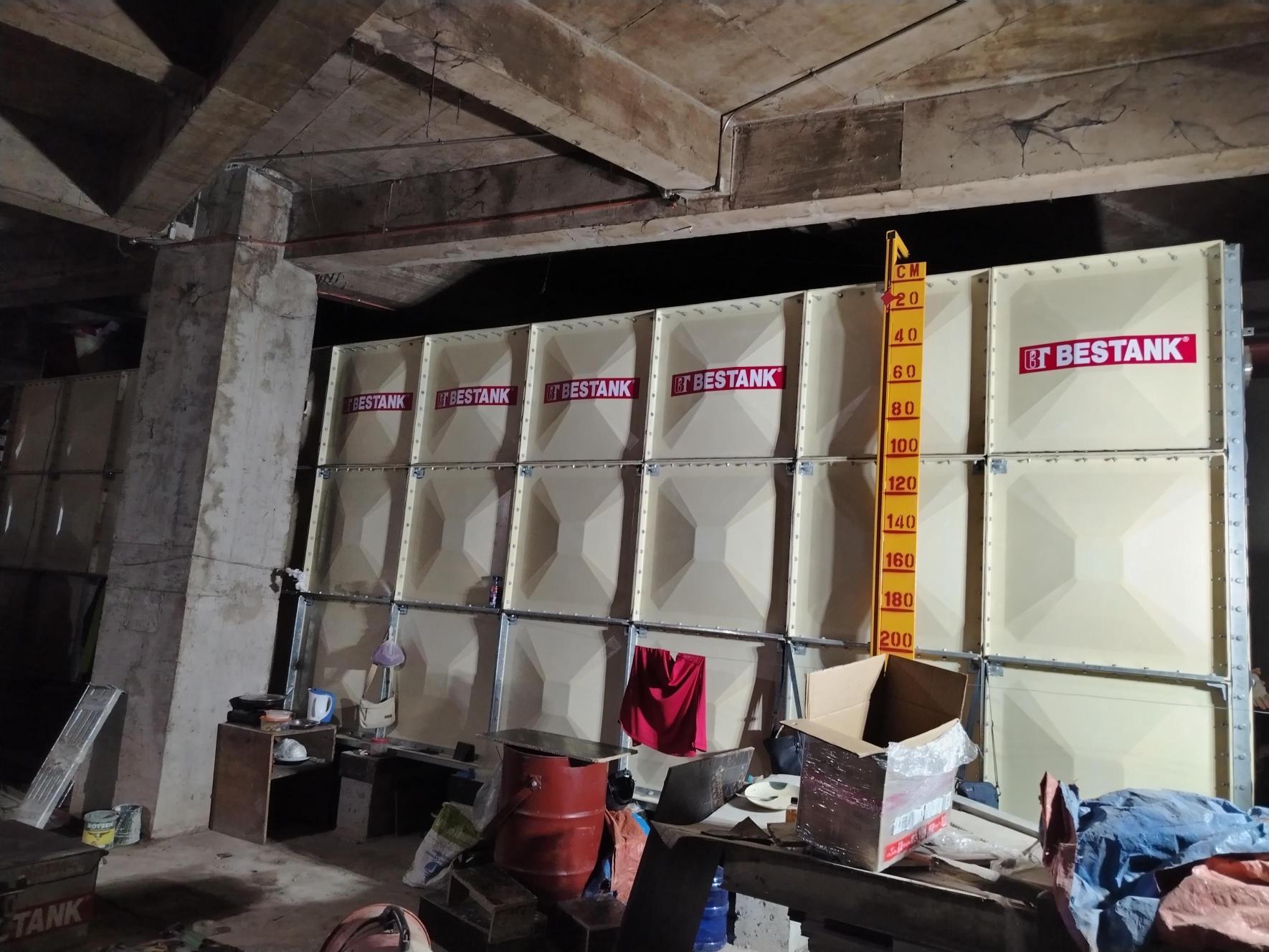 Bestank FRP Modular Storage Tank (66,000L capacity) at Cebu City!